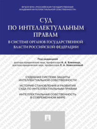 Суд по интеллектуальным правам в системе органов государственной власти Российской Федерации. Монография
