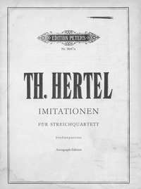 Imitationen fur Streich quartett