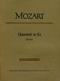 Quintett in Es fur 2 Violinen, 2 Violen u. Violoncello