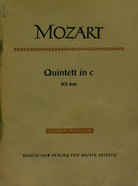 Quintett in C fur 2 Violinen, 2 Violen u. Violoncello