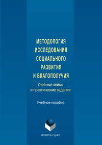 Методология исследования социального развития и благополучия. Учебные кейсы и практические задания