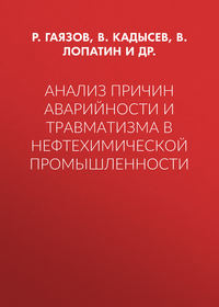 Анализ причин аварийности и травматизма в нефтехимической промышленности
