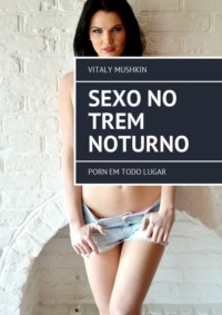 Sexo no trem noturno. Porn em todo lugar