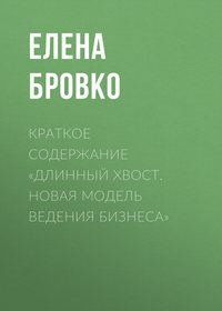 Краткое содержание «Длинный хвост. Новая модель ведения бизнеса»