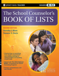 The School Counselor&apos;s Book of Lists