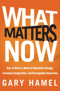 What Matters Now. How to Win in a World of Relentless Change, Ferocious Competition, and Unstoppable Innovation