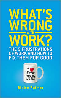 What's Wrong with Work?. The 5 Frustrations of Work and How to Fix them for Good