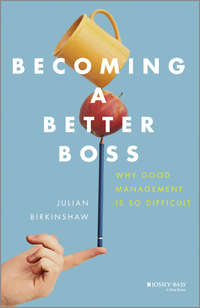 Becoming A Better Boss. Why Good Management is So Difficult
