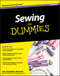 Sewing For Dummies