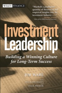 Investment Leadership. Building a Winning Culture for Long-Term Success