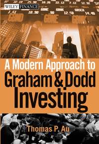 A Modern Approach to Graham and Dodd Investing