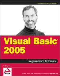 Visual Basic 2005 Programmer's Reference