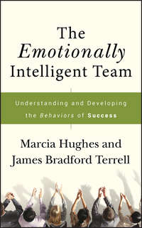 The Emotionally Intelligent Team. Understanding and Developing the Behaviors of Success