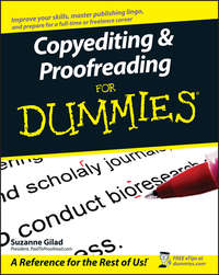 Copyediting and Proofreading For Dummies