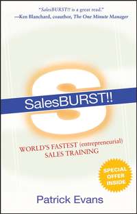 SalesBURST!!. World's Fastest (entrepreneurial) Sales Training