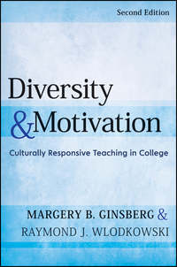 Diversity and Motivation. Culturally Responsive Teaching in College