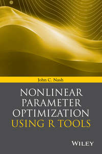 Nonlinear Parameter Optimization Using R Tools