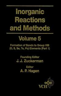 Inorganic Reactions and Methods, The Formation of Bonds to Group VIB (O, S, Se, Te, Po) Elements (Part 1)