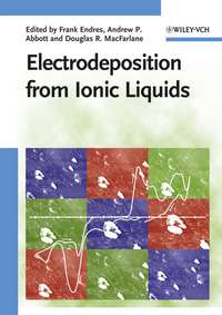 Electrodeposition from Ionic Liquids