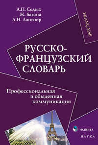 Русско-французский словарь. Профессиональная и обыденная коммуникация