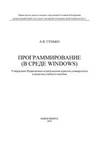 Программирование (в среде Windows)