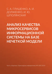 Анализ качества микросервисов информационной системы на базе нечеткой модели