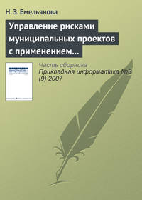 Управление рисками муниципальных проектов с применением имитационных моделей