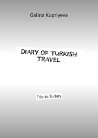 Diary of Turkish travel. Trip to Turkey