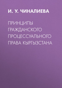 Принципы гражданского процессуального права Кыргызстана