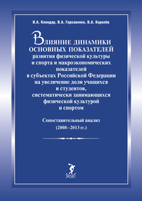 Влияние динамики основных показателей развития физической культуры и спорта и макроэкономических показателей в субъектах Российской Федерации на увеличение доли учащихся и студентов, систематически за