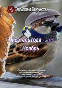 Писатель года – 2020. Ноябрь. Первая литературная онлайн-премия по версии группы «Территория Творчества»