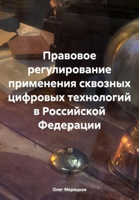 Правовое регулирование применения сквозных цифровых технологий в Российской Федерации