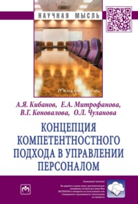 Концепция компетентностного подхода в управлении персоналом