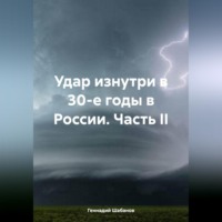 Удар изнутри в 30-е годы в России. Часть II