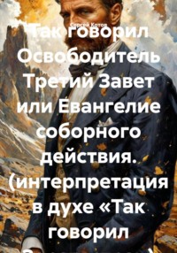 Так говорил Освободитель Третий Завет или Евангелие соборного действия. (интерпретация в духе «Так говорил Заратустра»)